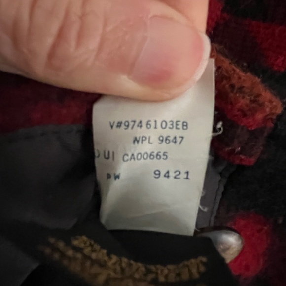 Vintage Woolrich Wool Jacket Southwestern Pattern Made in USA Large - Picture 8 of 8